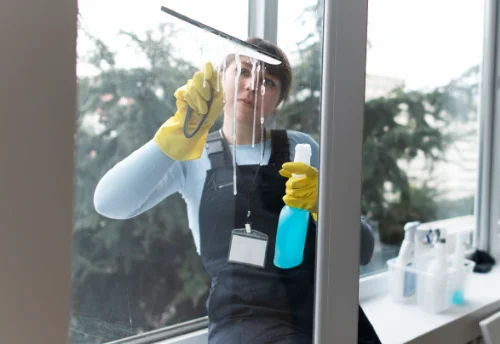 Nettoyage de vitres intérieures et extérieures à la Ferté-Saint-Aubin